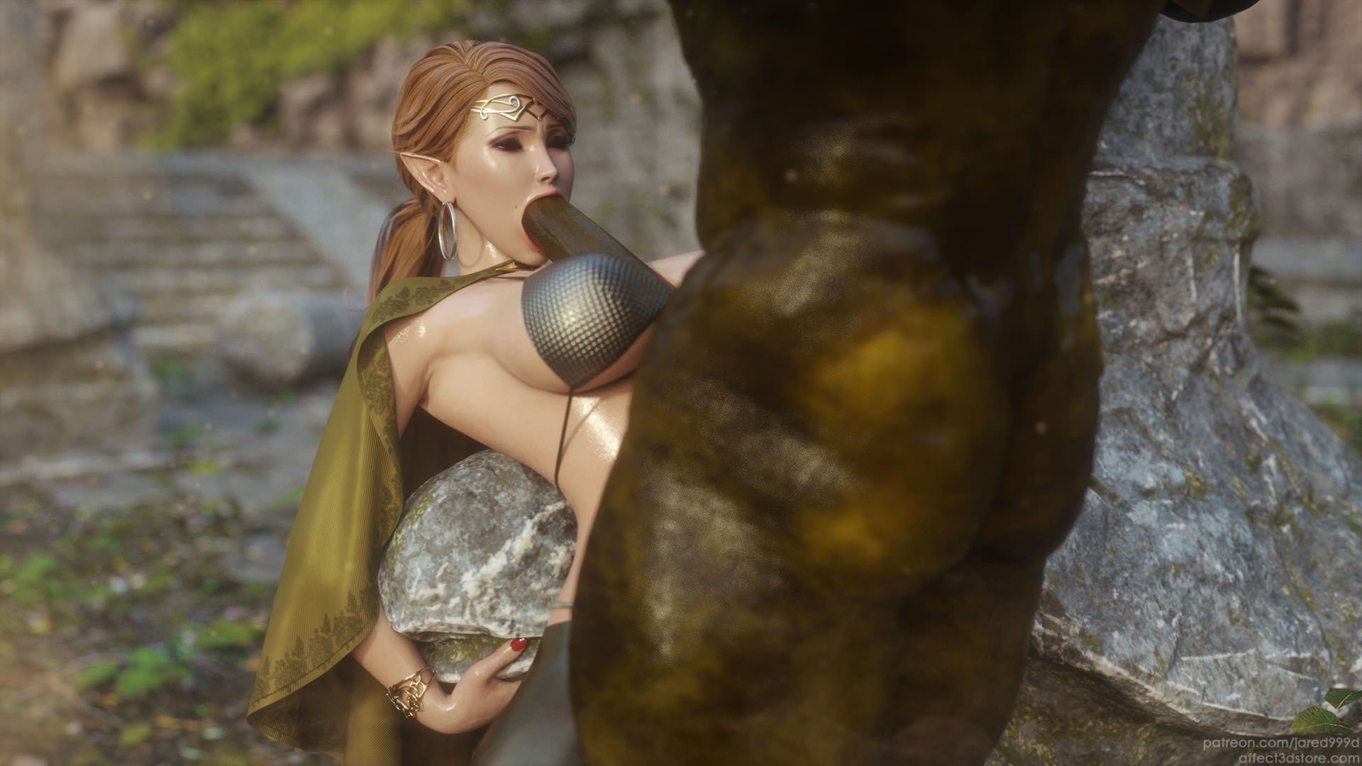 Đọc truyện hentai Elf Slave - Chapter 1: Side B