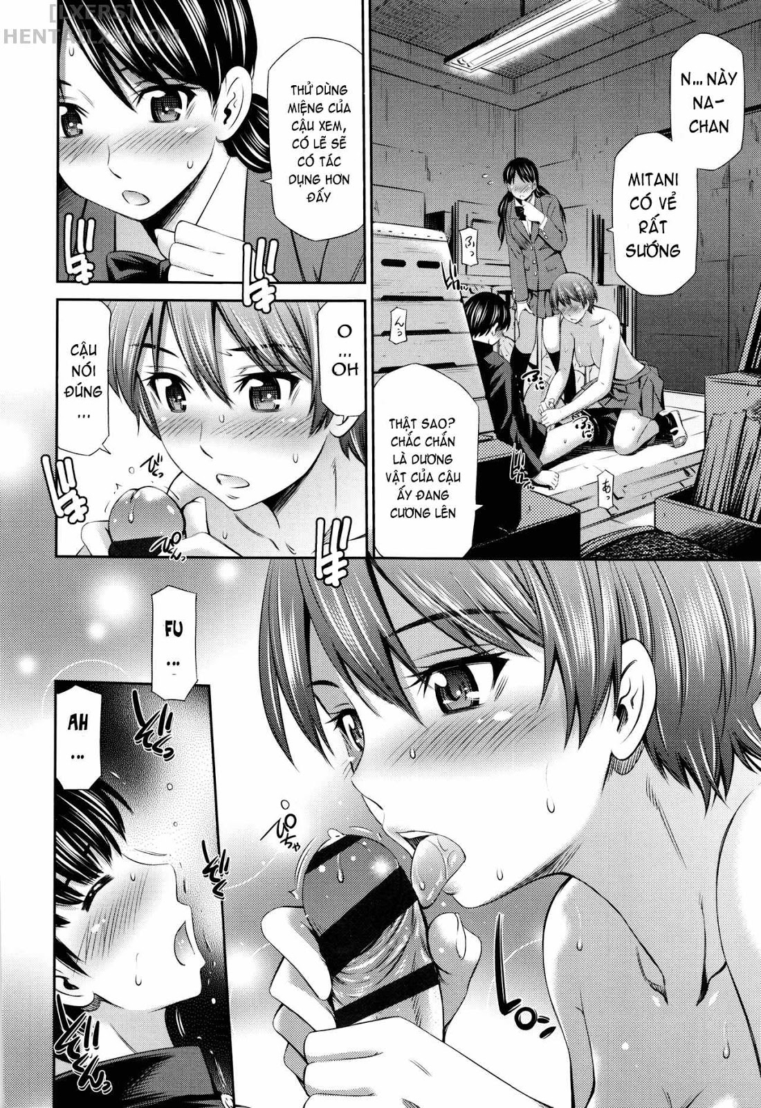 Đọc truyện hentai Hokenshitsu no Sagara Sensei - Chap 3
