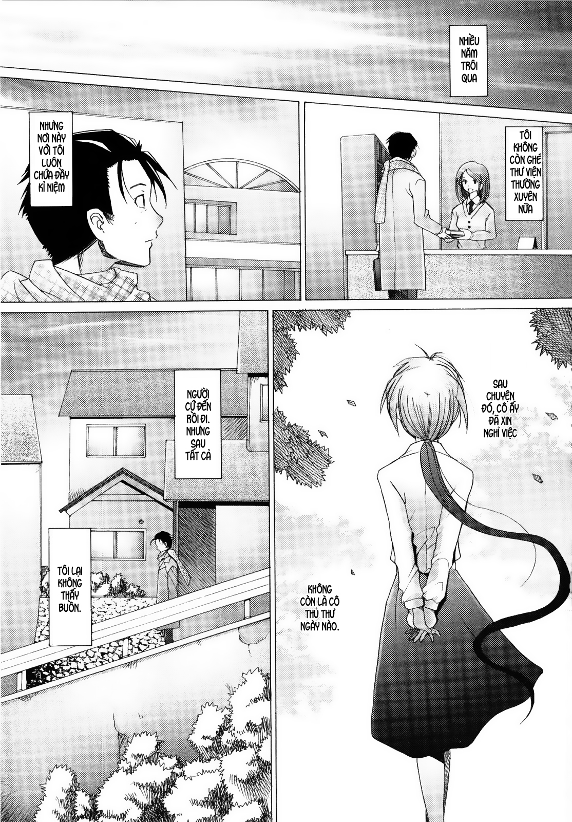 Đọc truyện hentai Chuyện tình nơi thư viện - Oneshot
