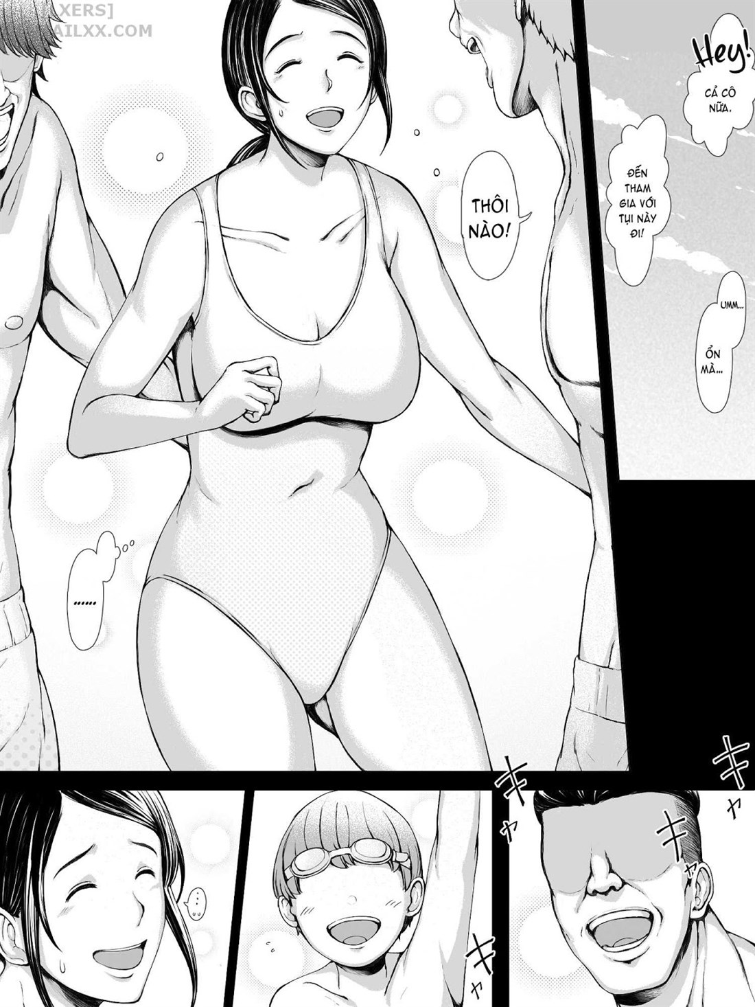 Đọc truyện hentai Hahagui Ottori Okaasan ga Toshishita Yarichin ni Nerawareru Toki - Chap 1A