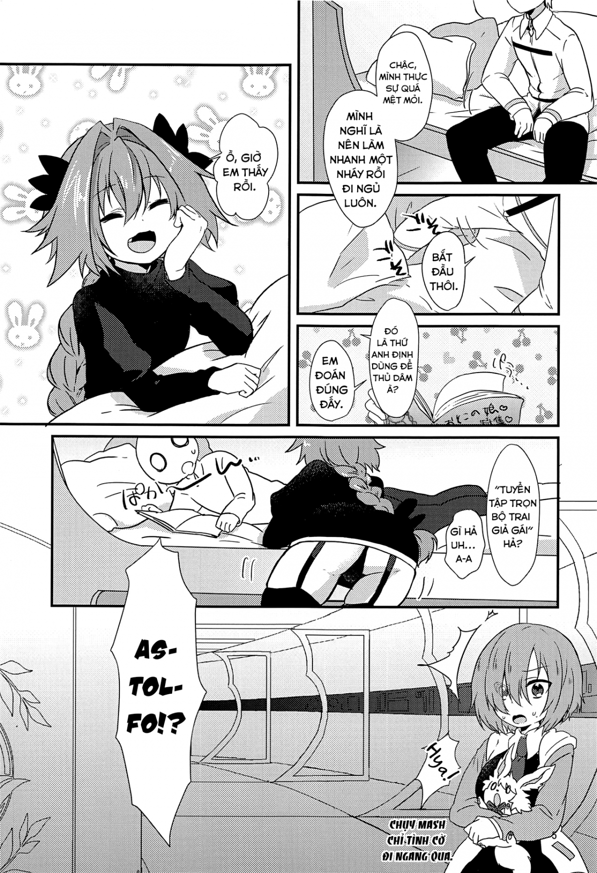 Đọc truyện hentai Astolfo to H na Gokko Asobi (Fate/Grand Order) - OneShot