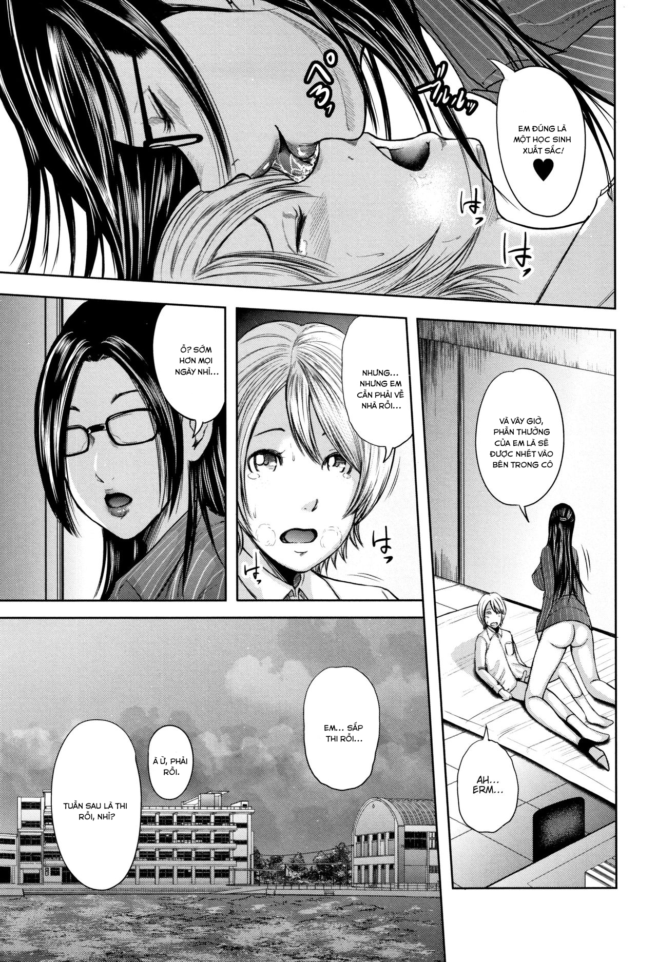 Đọc truyện hentai Sensei, mẹ thằng bạn và tôi - Chap 2