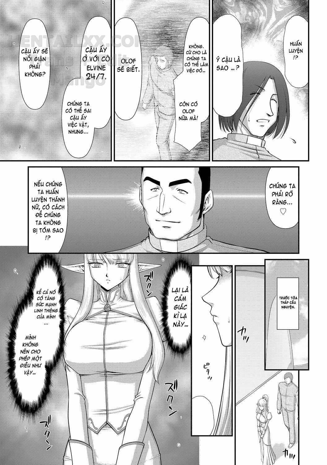 Đọc truyện hentai Inraku No Seijo Elvine - Chap 5