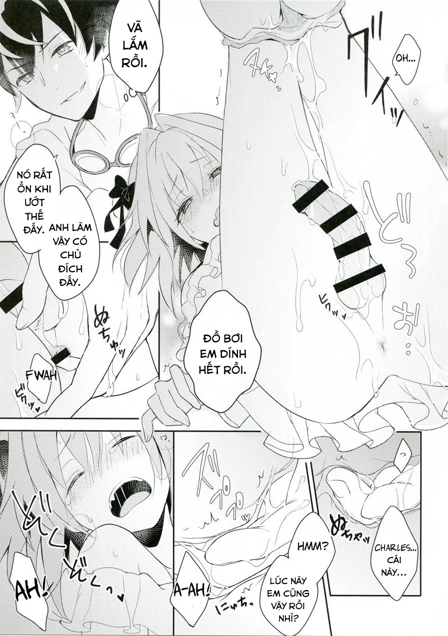 Đọc truyện hentai Kirafuri Swimsuit - Oneshot