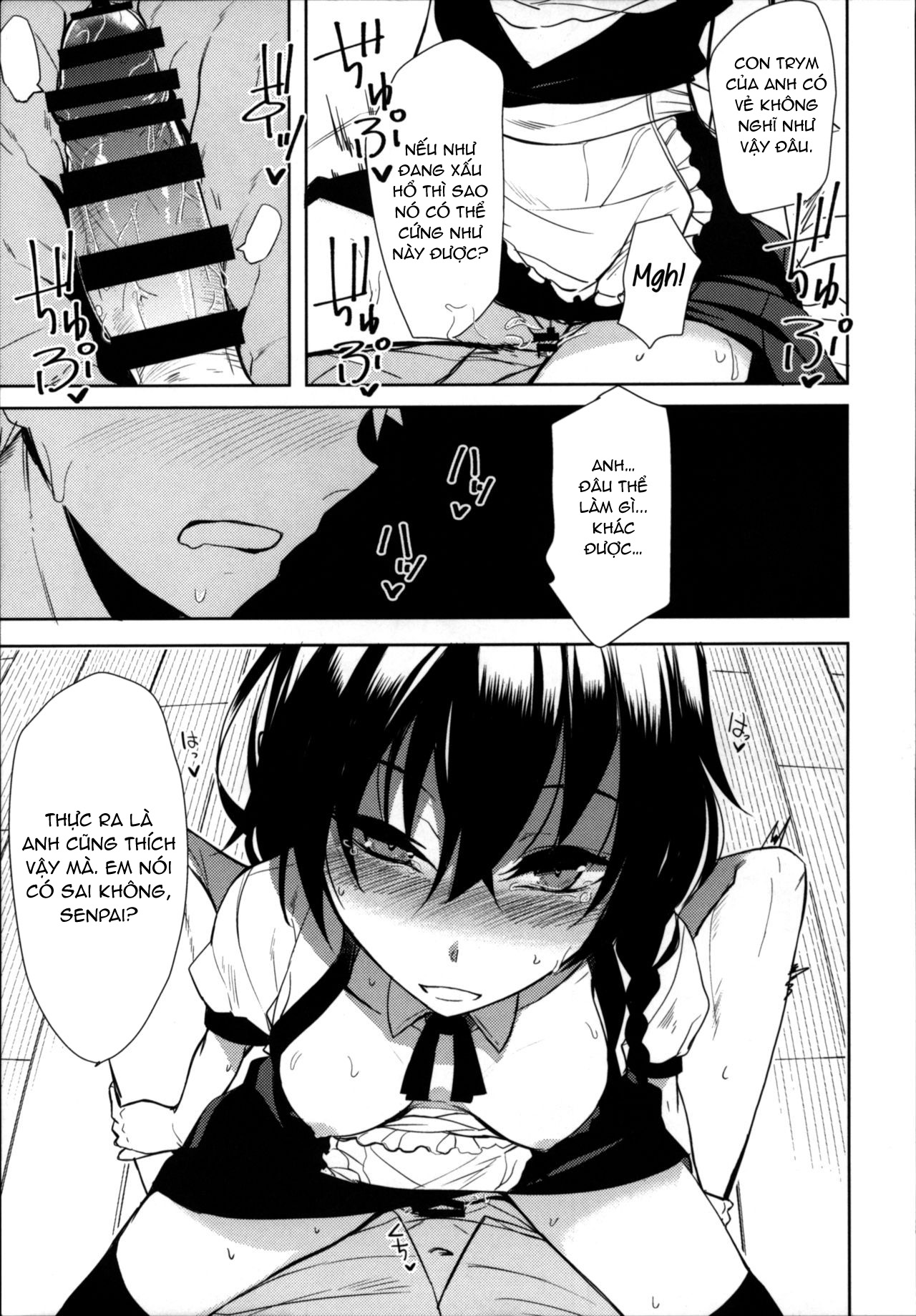 Đọc truyện hentai Kouhai-chan ni Eroi Koto Sareru Hon 6 - Chap 6