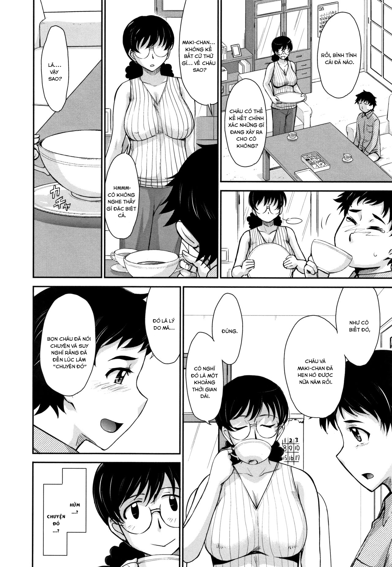 Đọc truyện hentai Vụ việc về bạn trai của con gái tôi cầu xin tôi trong nước mắt - Chap 1