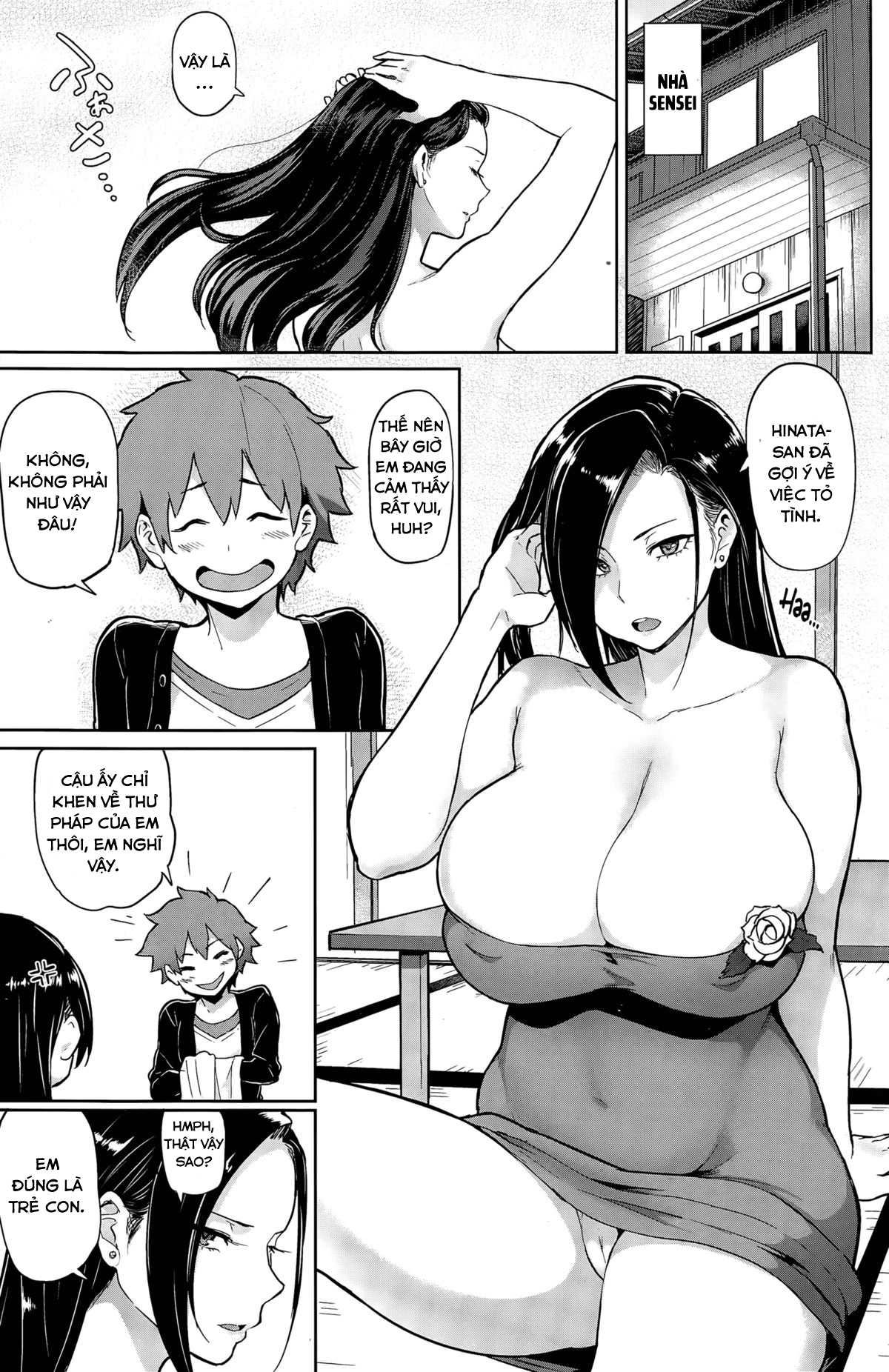 Đọc truyện hentai Sensei xinh đẹp của tôi - Chap 2