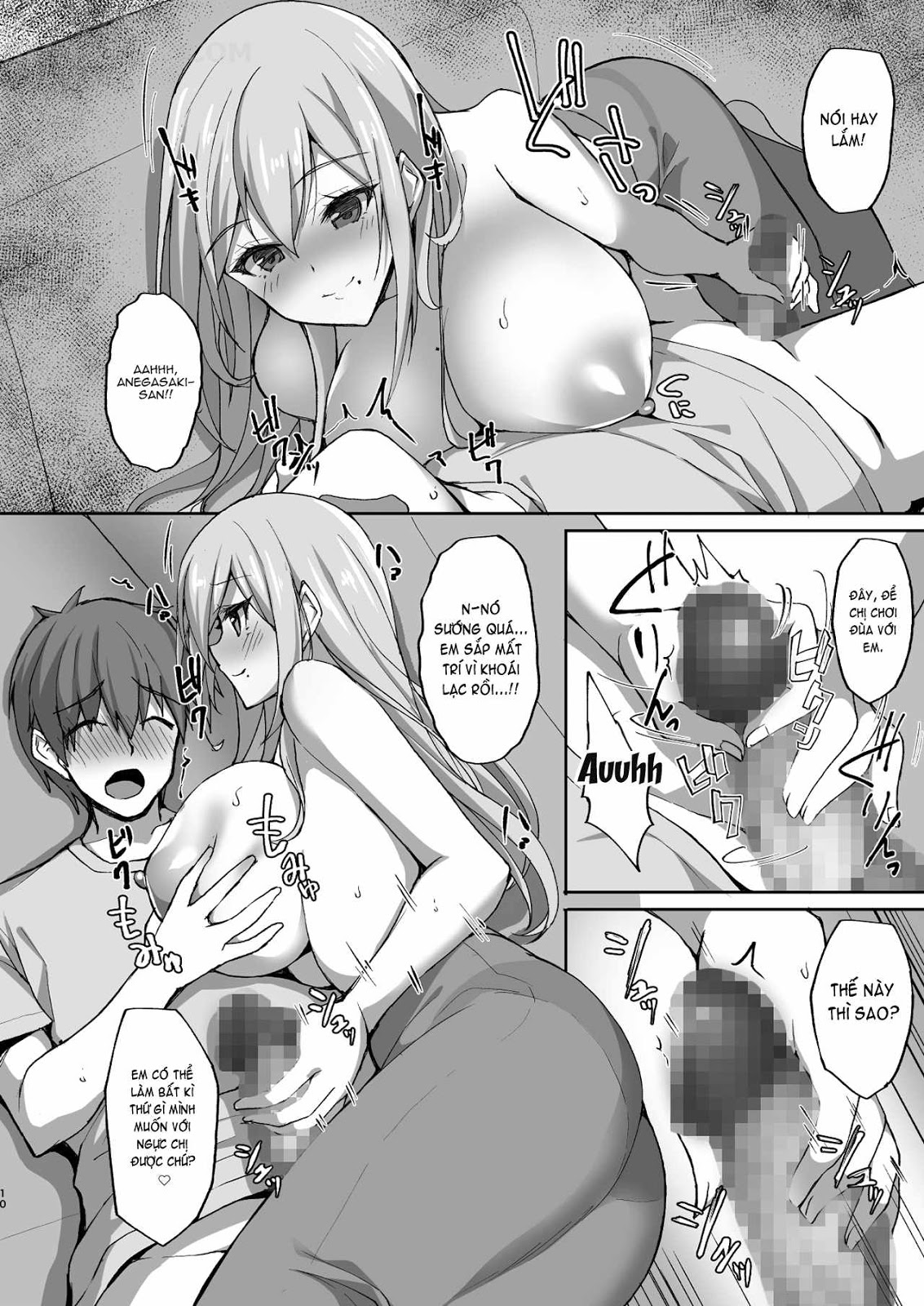 Đọc truyện hentai Ecchi Na Onee-San Wa, Suki Desu Ka? - Chap 1 - Có che