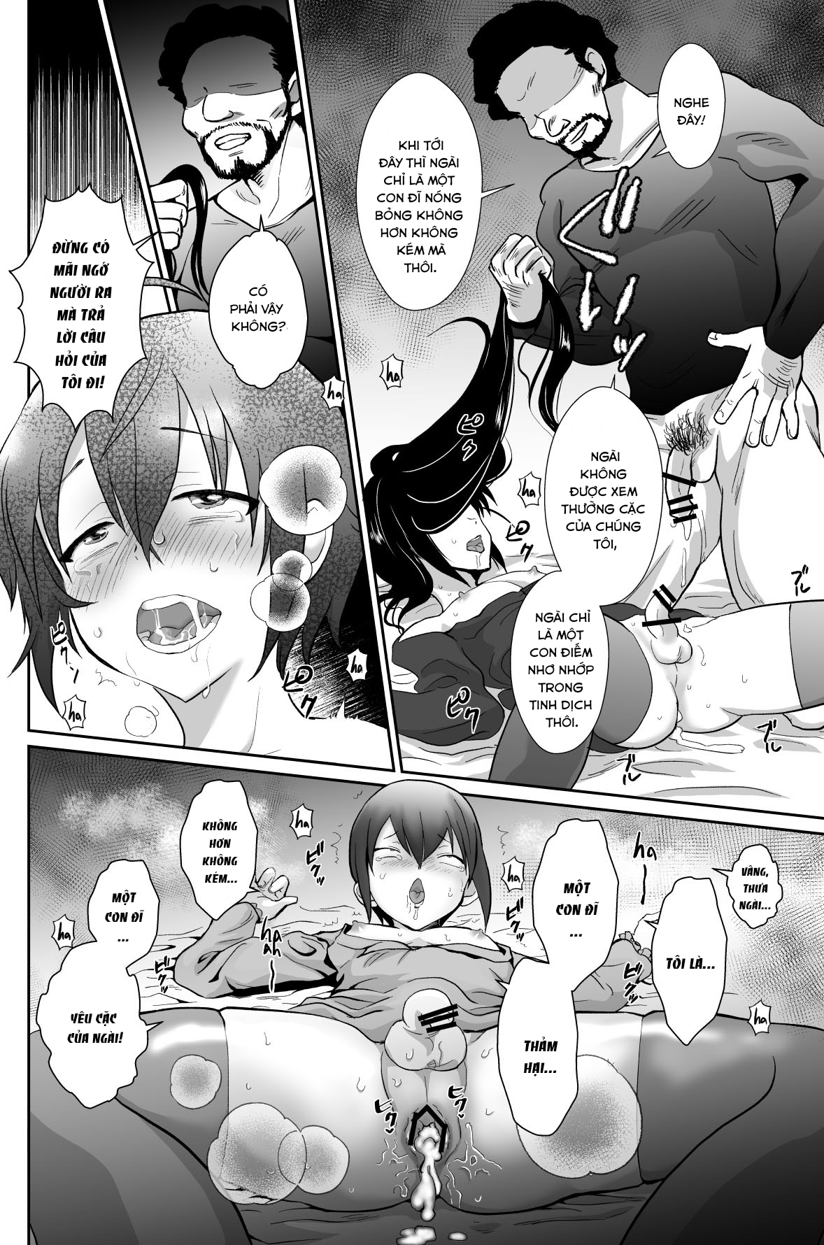 Đọc truyện hentai Kawaisou na Ouji-sama wa Warui Mahou de Oshiro no Mesu Benki ni Sarete Shimaimashita - Chap 2