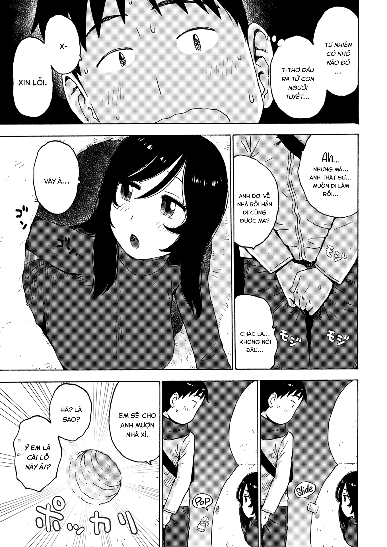 Đọc truyện hentai Lời Xin Chào Từ Bên Trong Người Tuyết - Oneshot