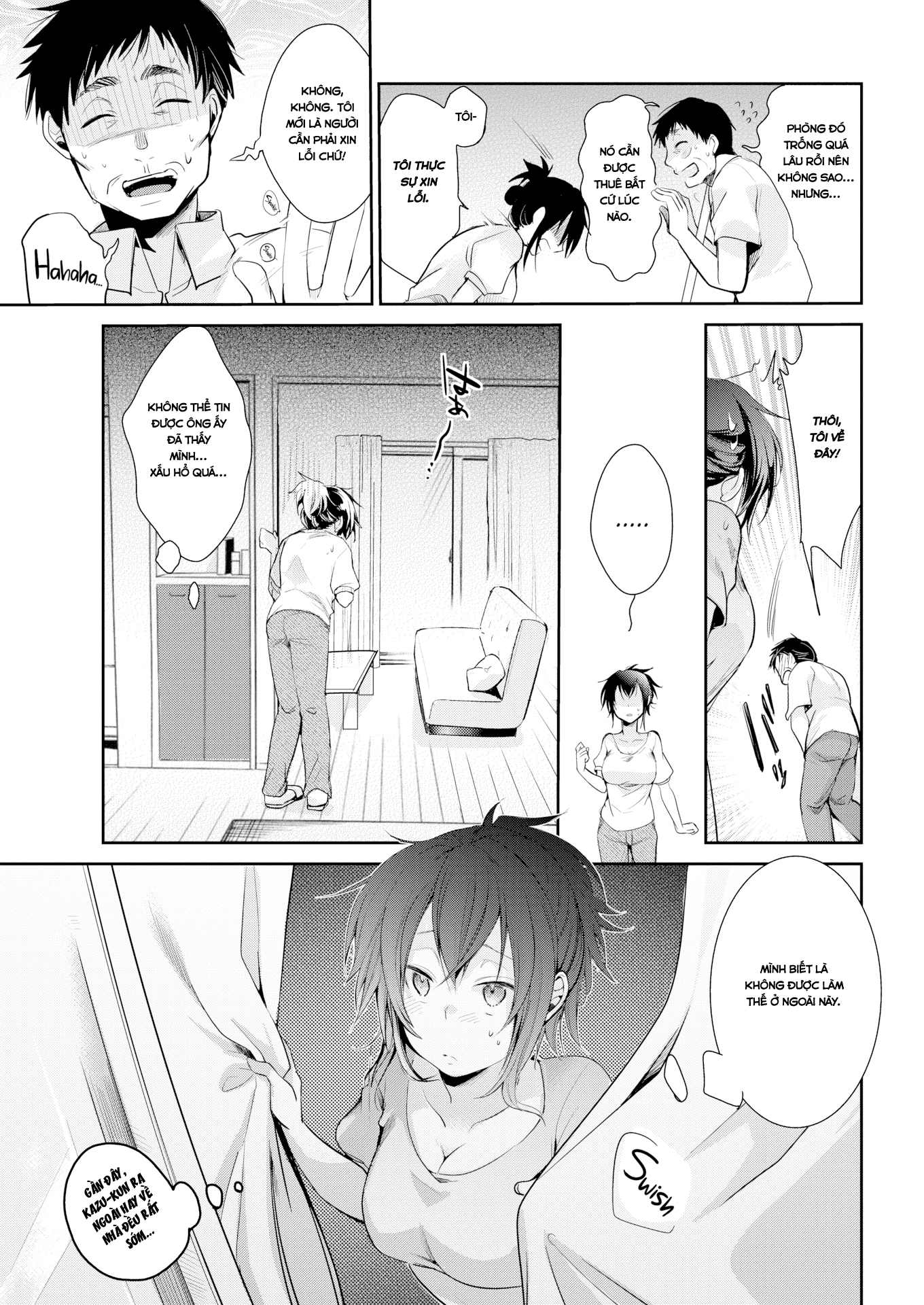 Đọc truyện hentai Bí mật của một bà nội trợ - Oneshot