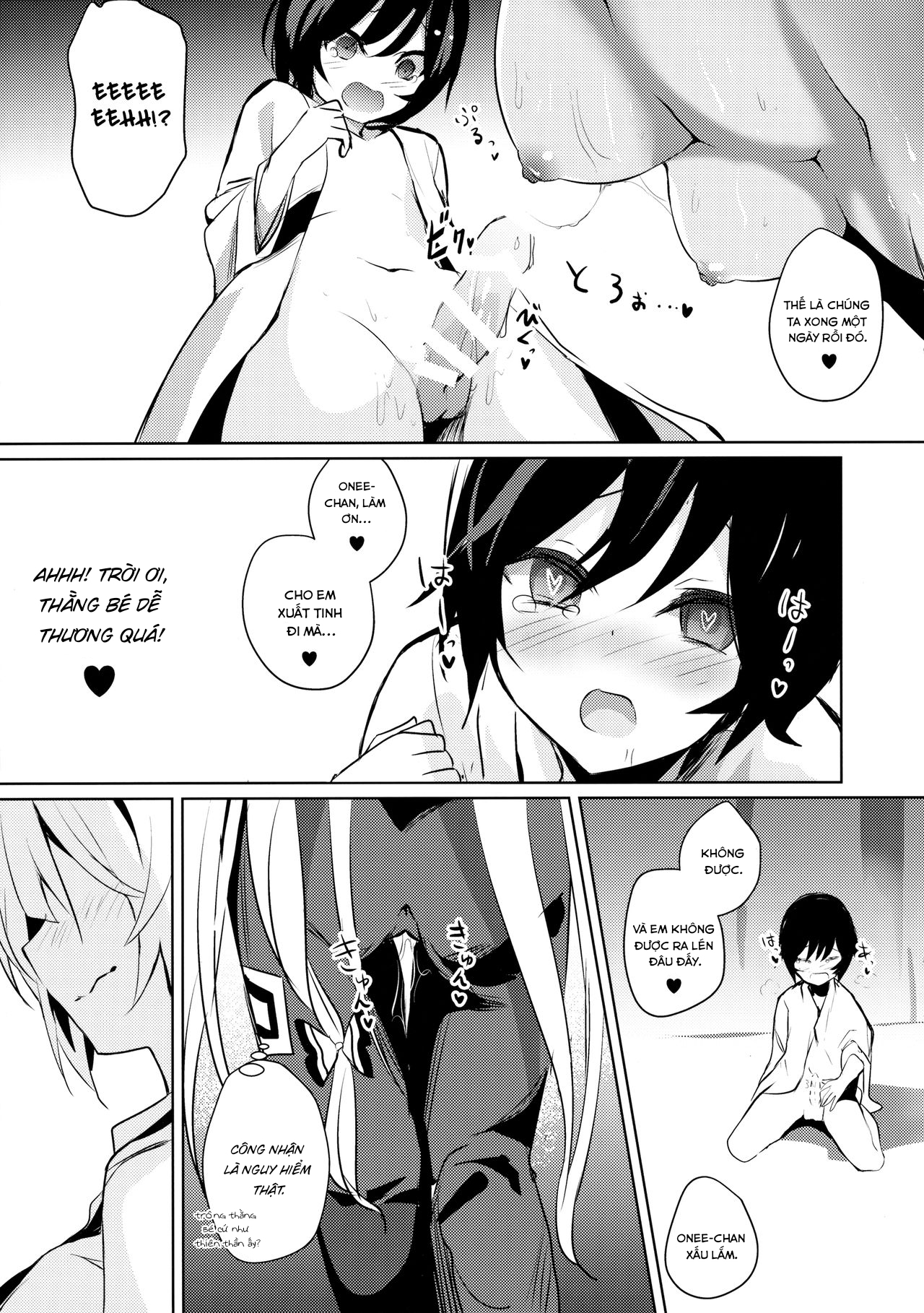 Đọc truyện hentai Chị Mokou và shota 3 (Touhou Project) - Oneshot