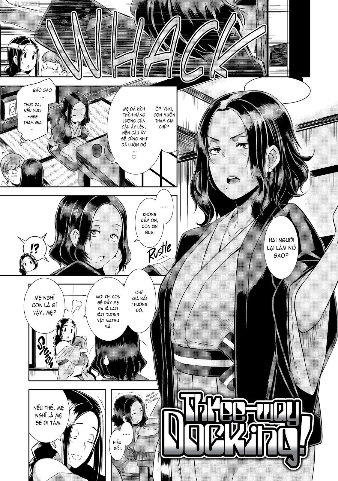 Đọc truyện hentai Dirty Docking! - Chap 3 - Three-Way Docking!