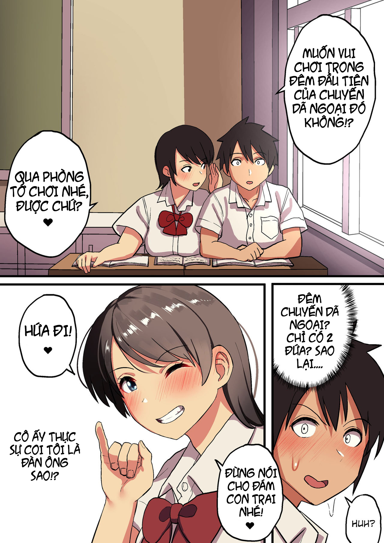 Đọc truyện hentai School Trip X King Game - Chap 1
