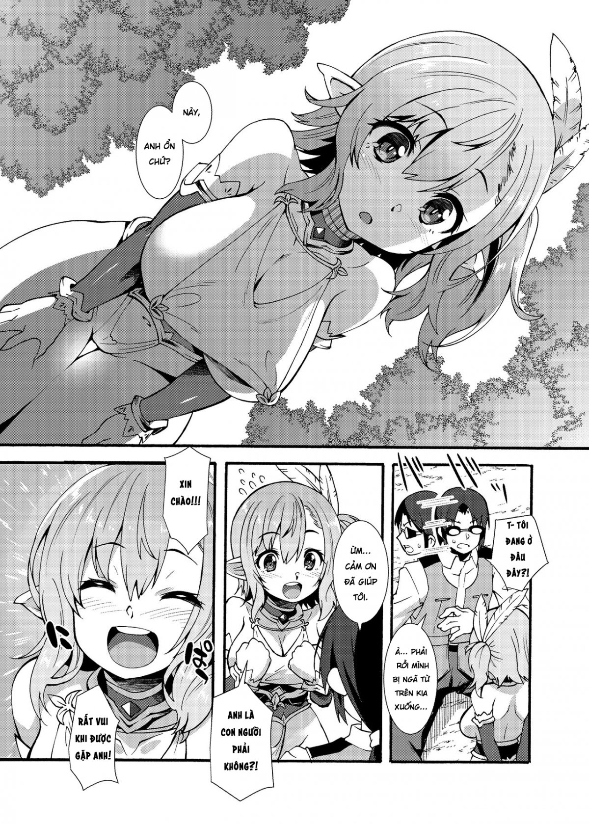 Đọc truyện hentai Sukebe Elf Tanbouki - Bé elf ngọt nước