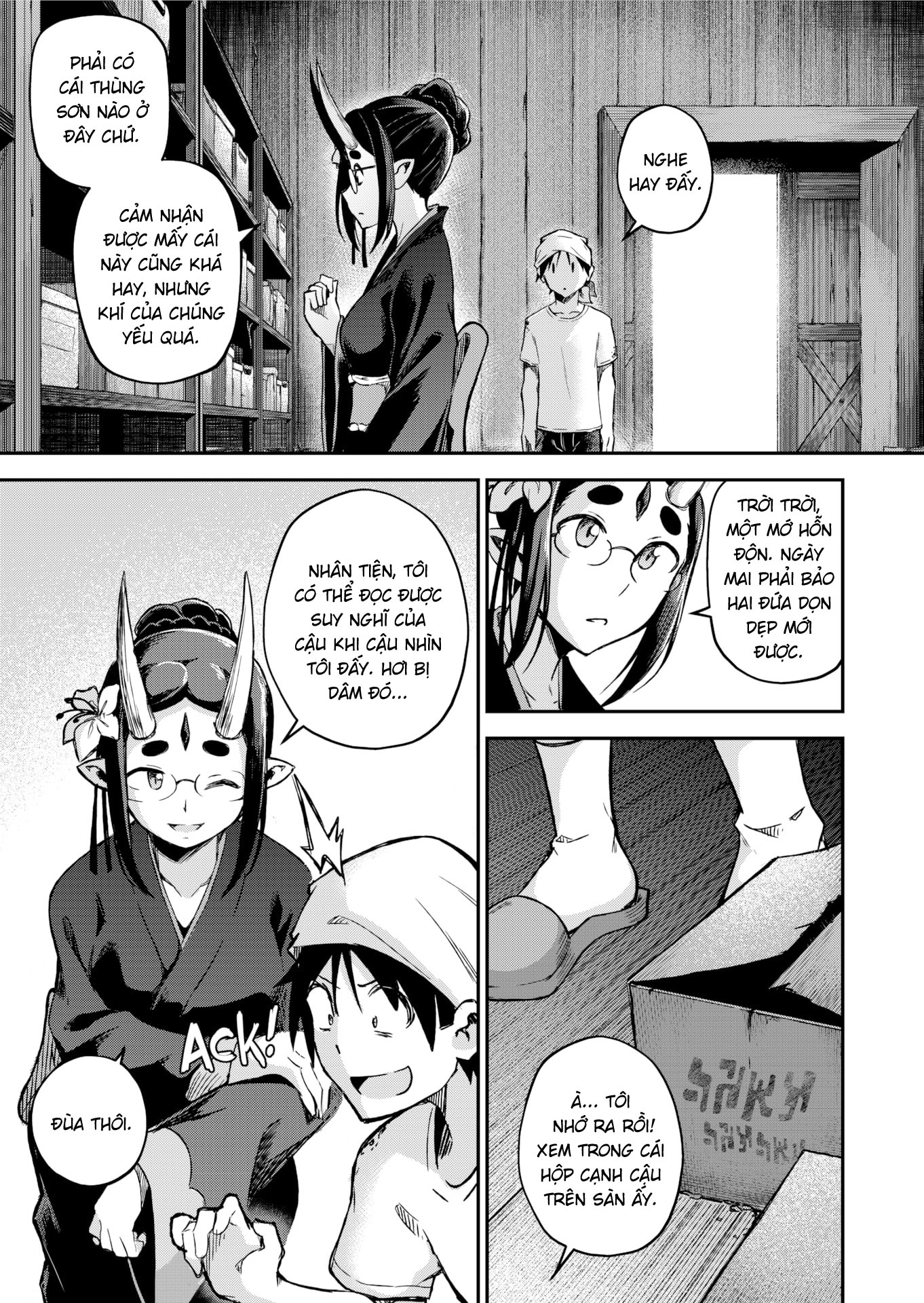 Đọc truyện hentai Lời tiên tri của HẮC NGUYỆT - Chap 5
