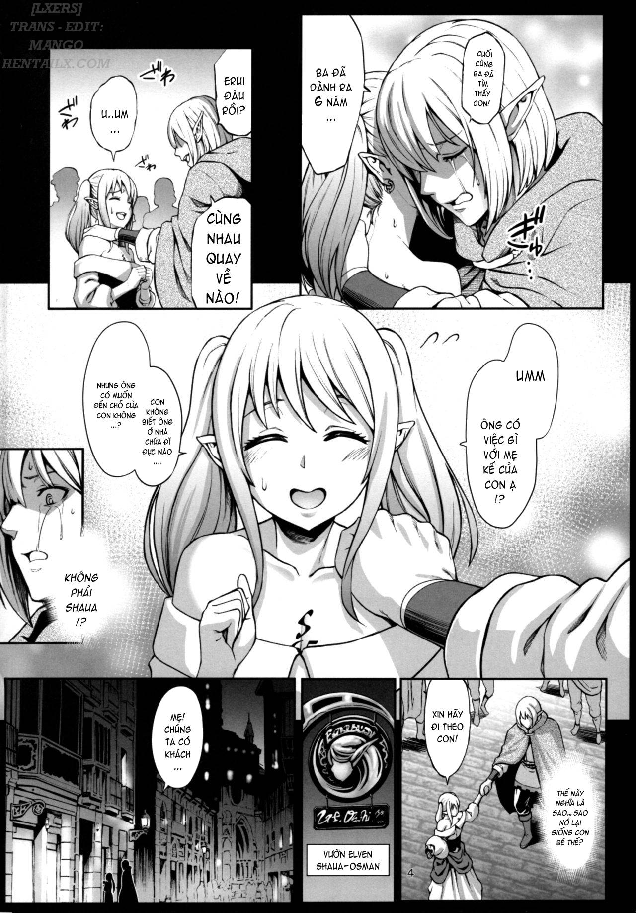 Đọc truyện hentai Houjou no Reizoku Elf 3 - Oneshot