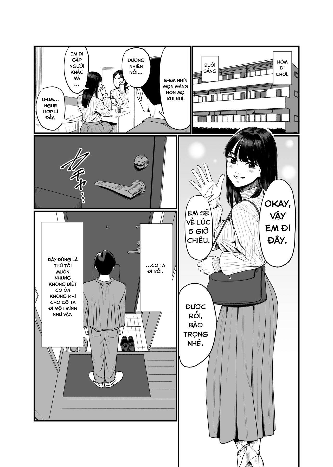 Đọc truyện hentai Tsuma O Dakaseru Otto-Tachi - Oneshot - Có che