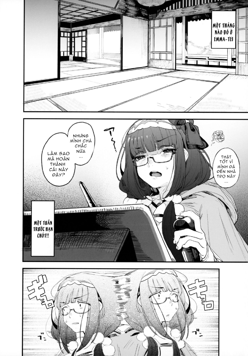 Đọc truyện hentai Enmatei Hanshokuki Osakabehime - Oneshot