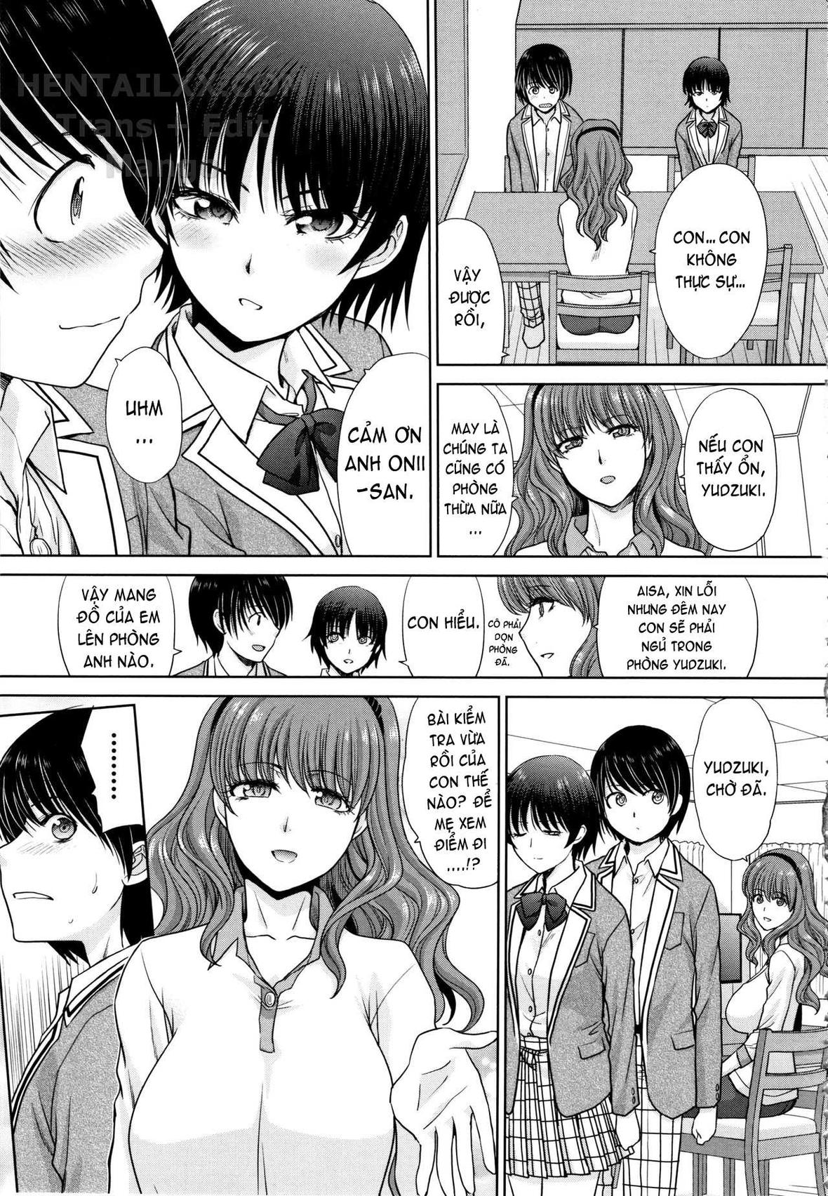 Đọc truyện hentai Mother and Younger Sister - Chap 1