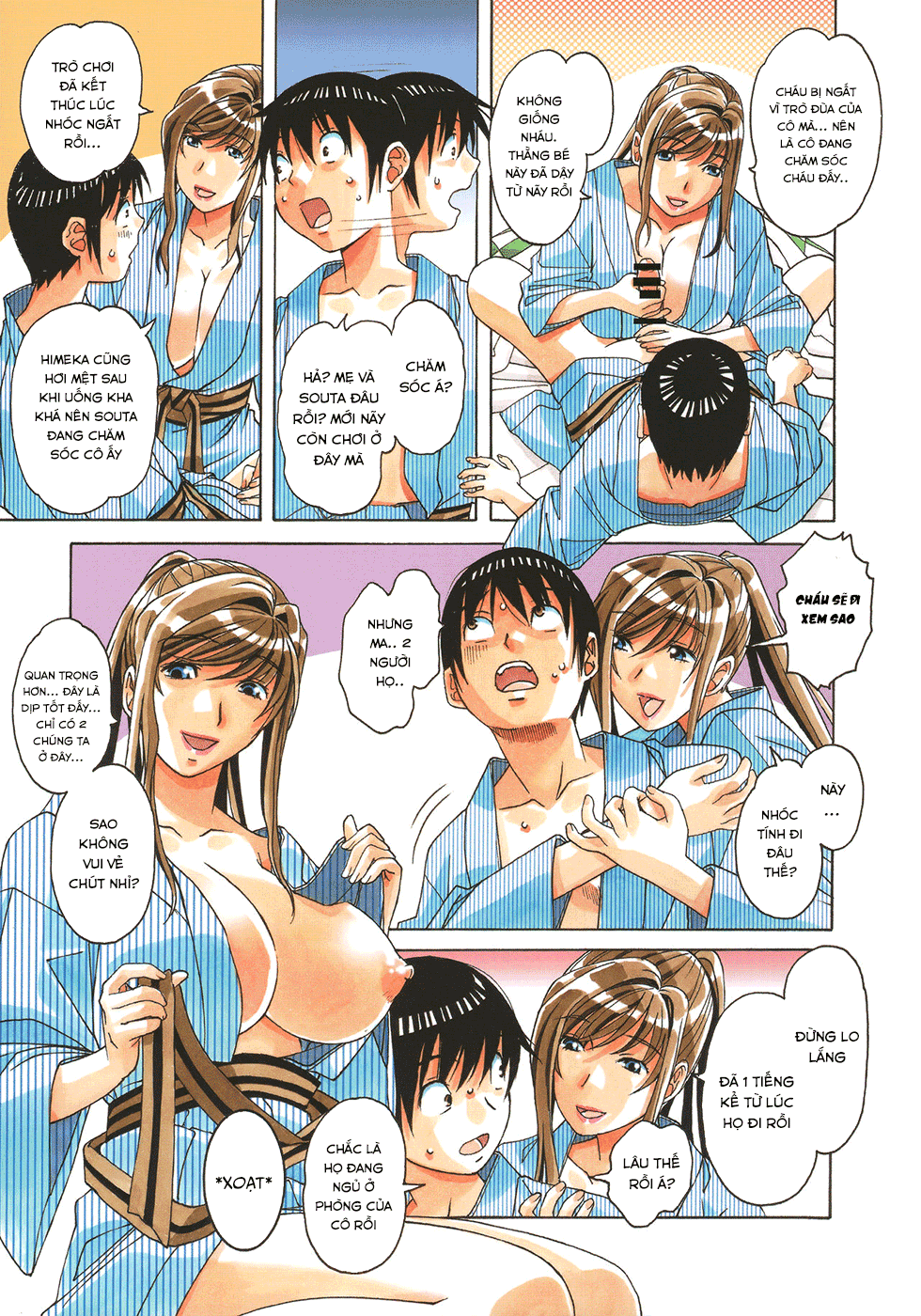 Đọc truyện hentai Mother and Child Game - Chap 1