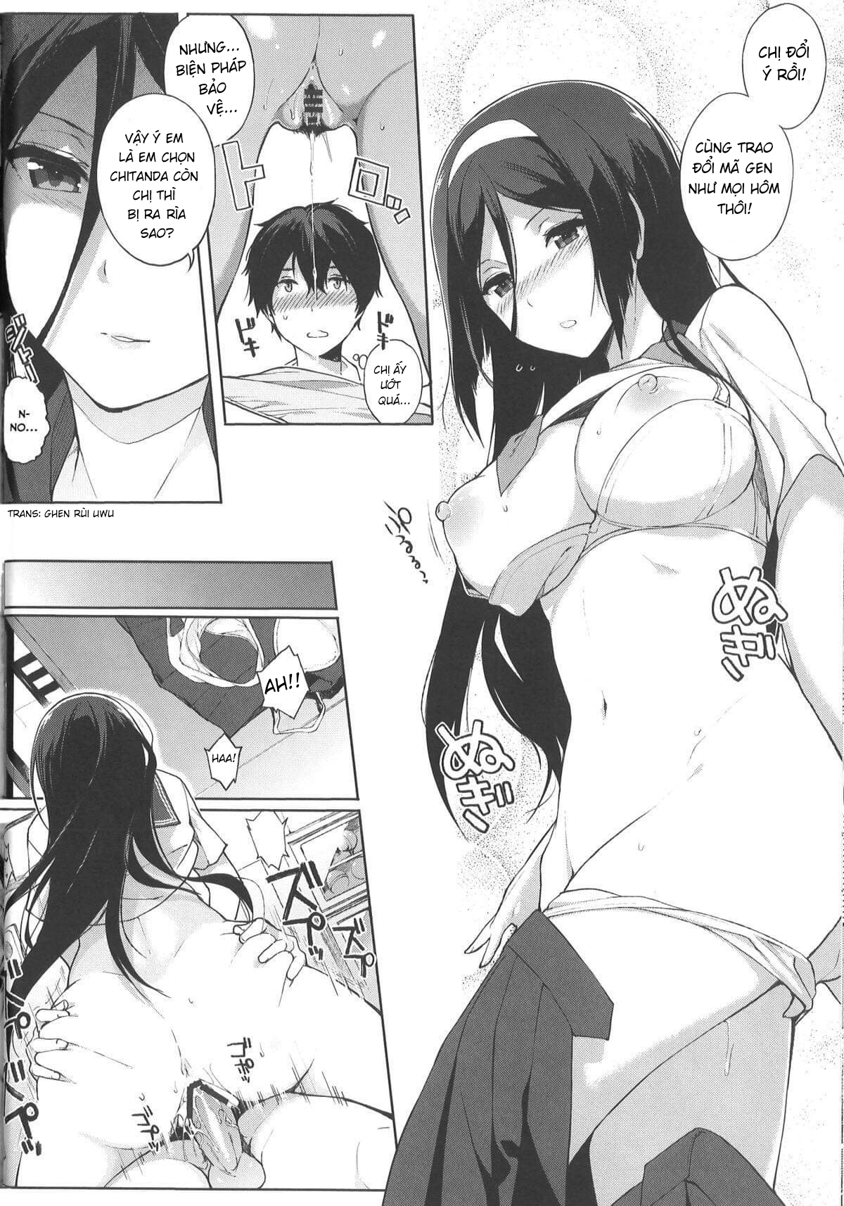 Đọc truyện hentai Hakka (Hyouka) - Oneshot