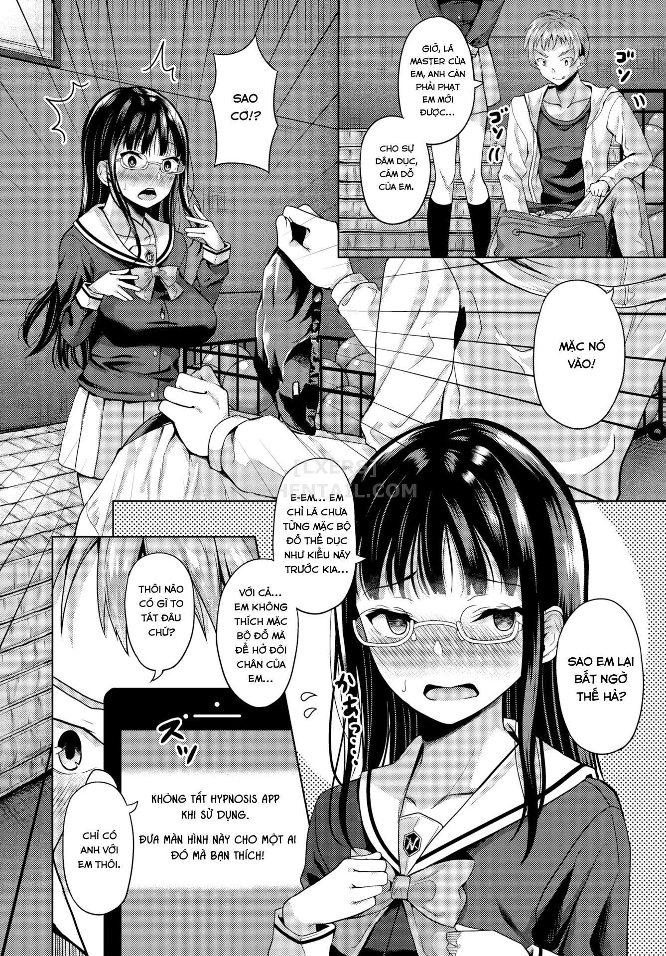 Đọc truyện hentai Ứng dụng thôi miên - Gái ngoan ra không ngừng vì cặc tôi - Chap 4
