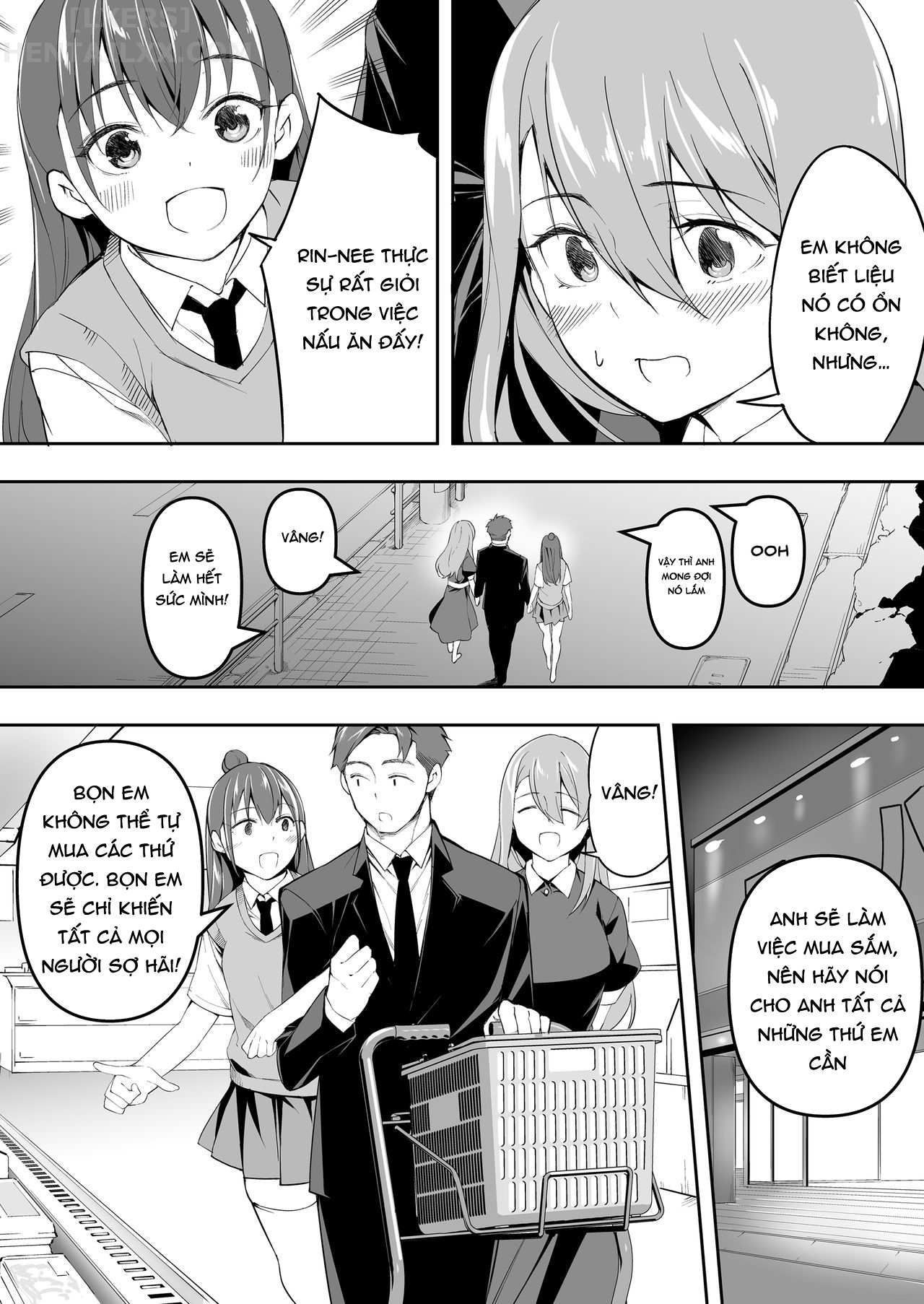 Đọc truyện hentai Chỉ anh chạm được vào chúng em - Chap 2 - [END]