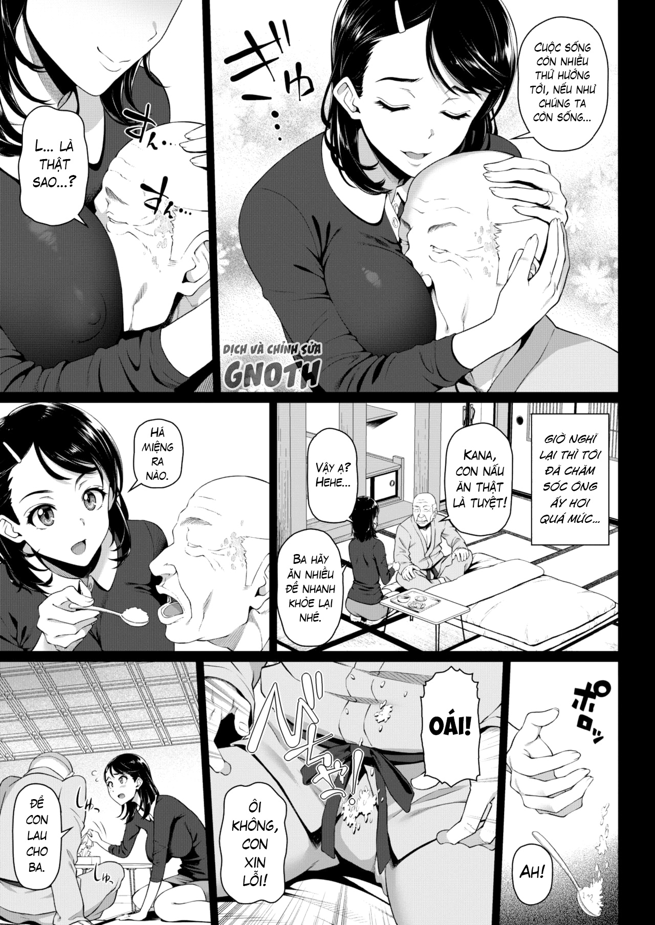 Đọc truyện hentai Genki Hatsuratsu! Otou-san Oneshot