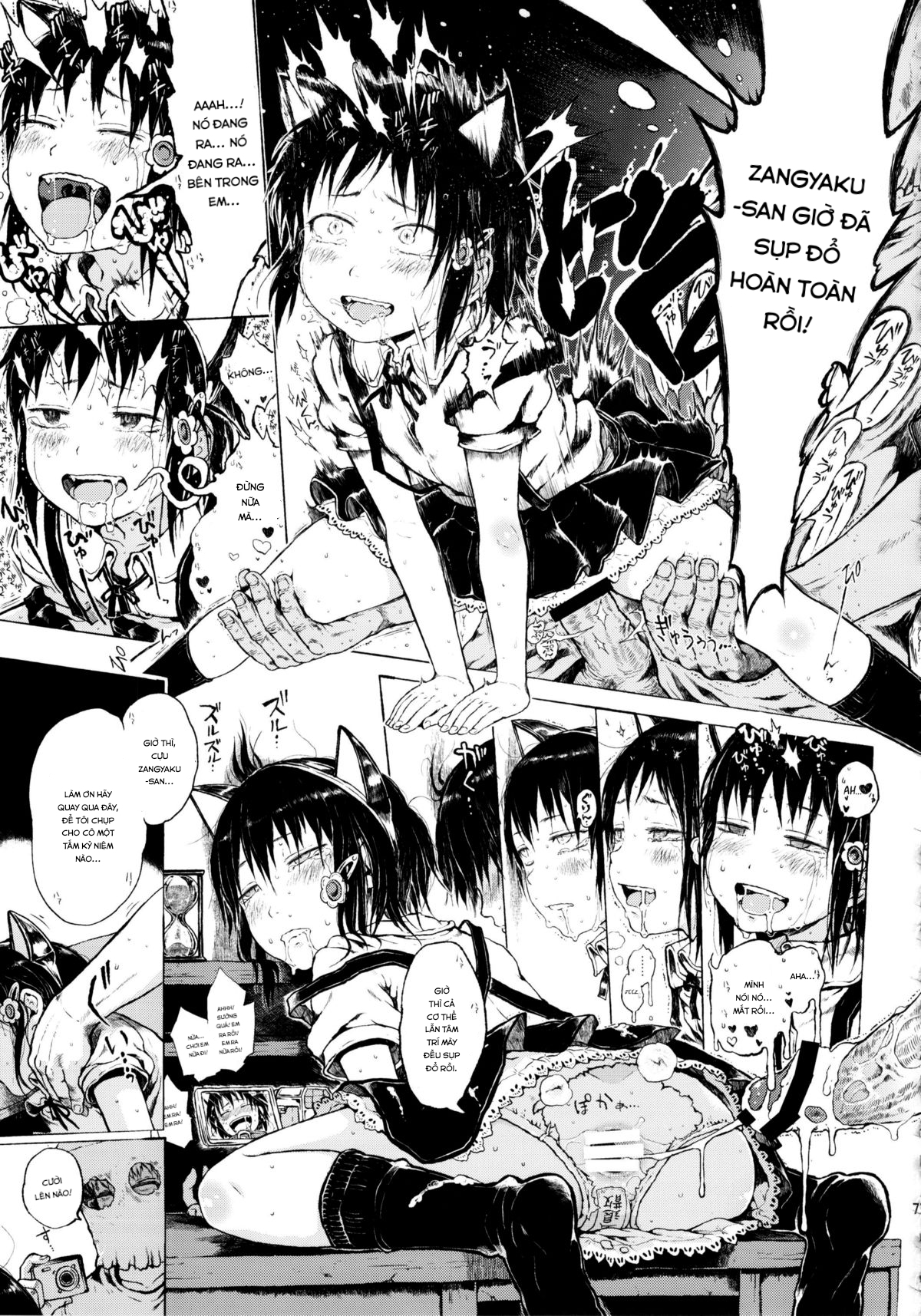 Đọc truyện hentai Cô bé ấy là một truyền thuyết đô thị! - Chap 4