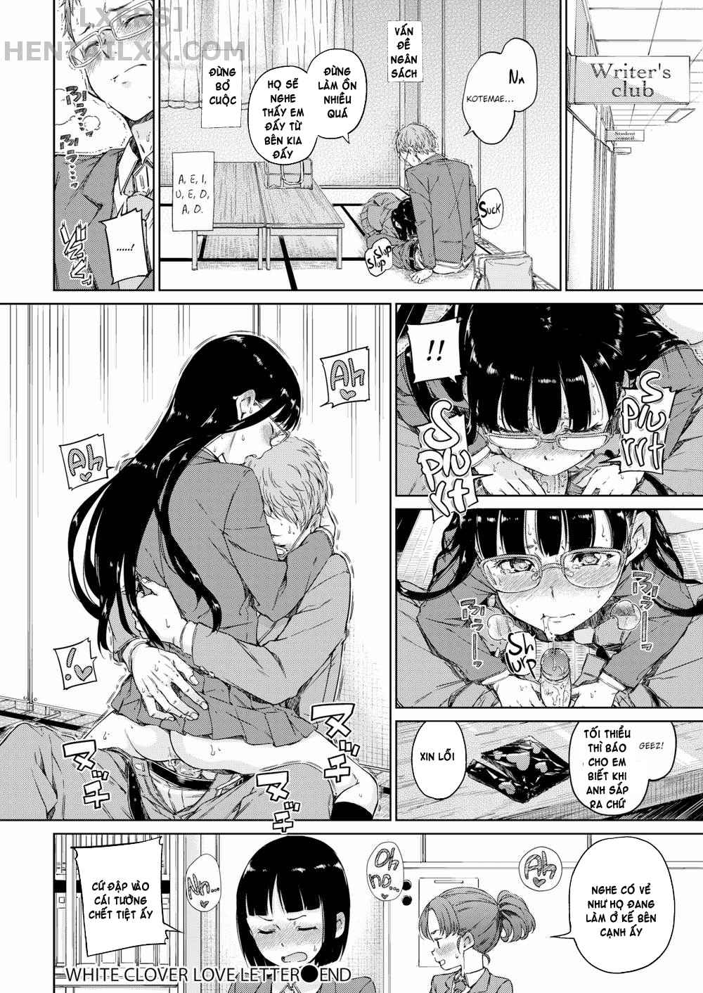Đọc truyện hentai Atatakakute Yawarakakute (Trọn bộ) - Chap 1: White Clover Love Letter