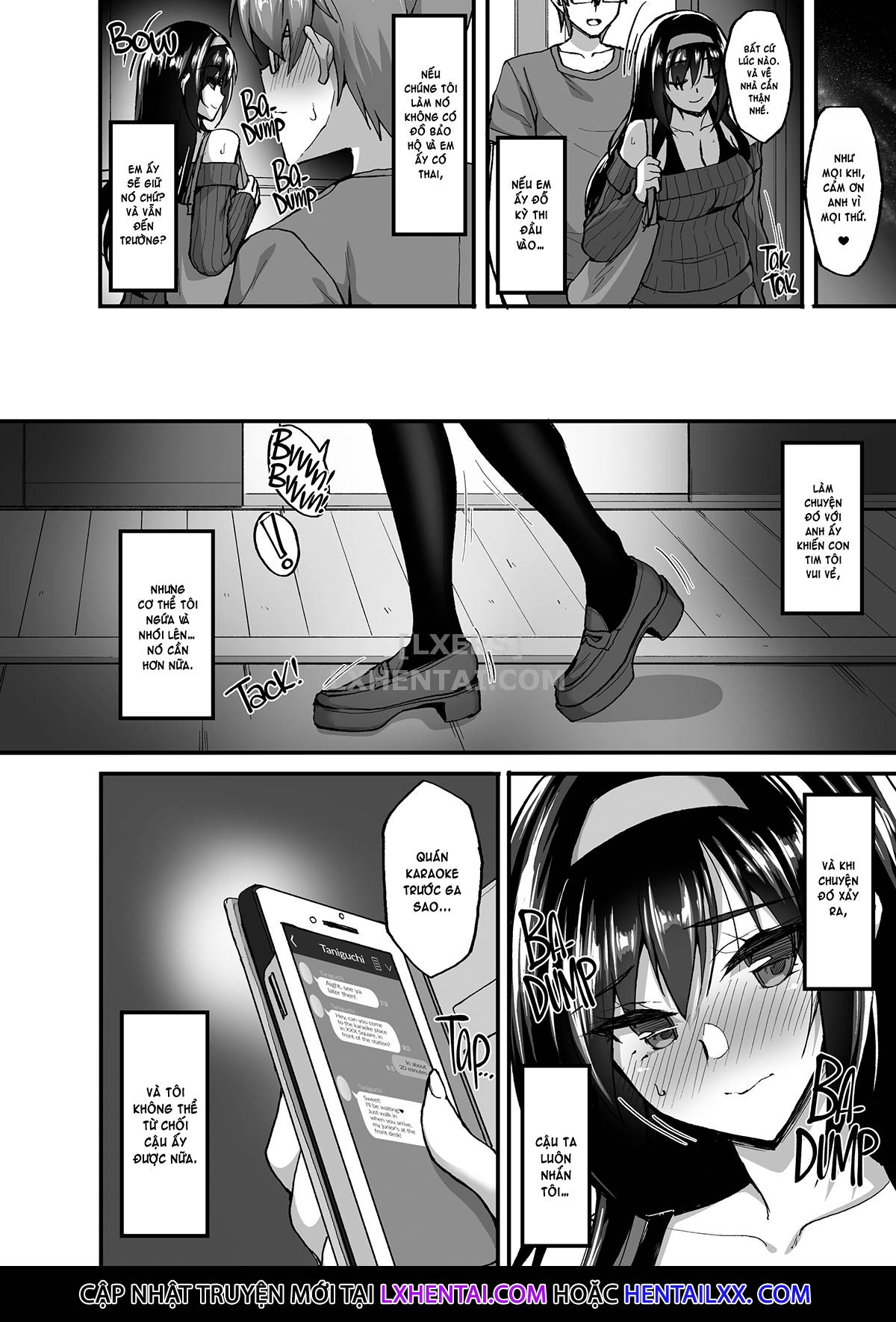 Đọc truyện hentai Netorare Kouhai Kanojo - Chap 3 - A Body and Mind Craving Pleasure