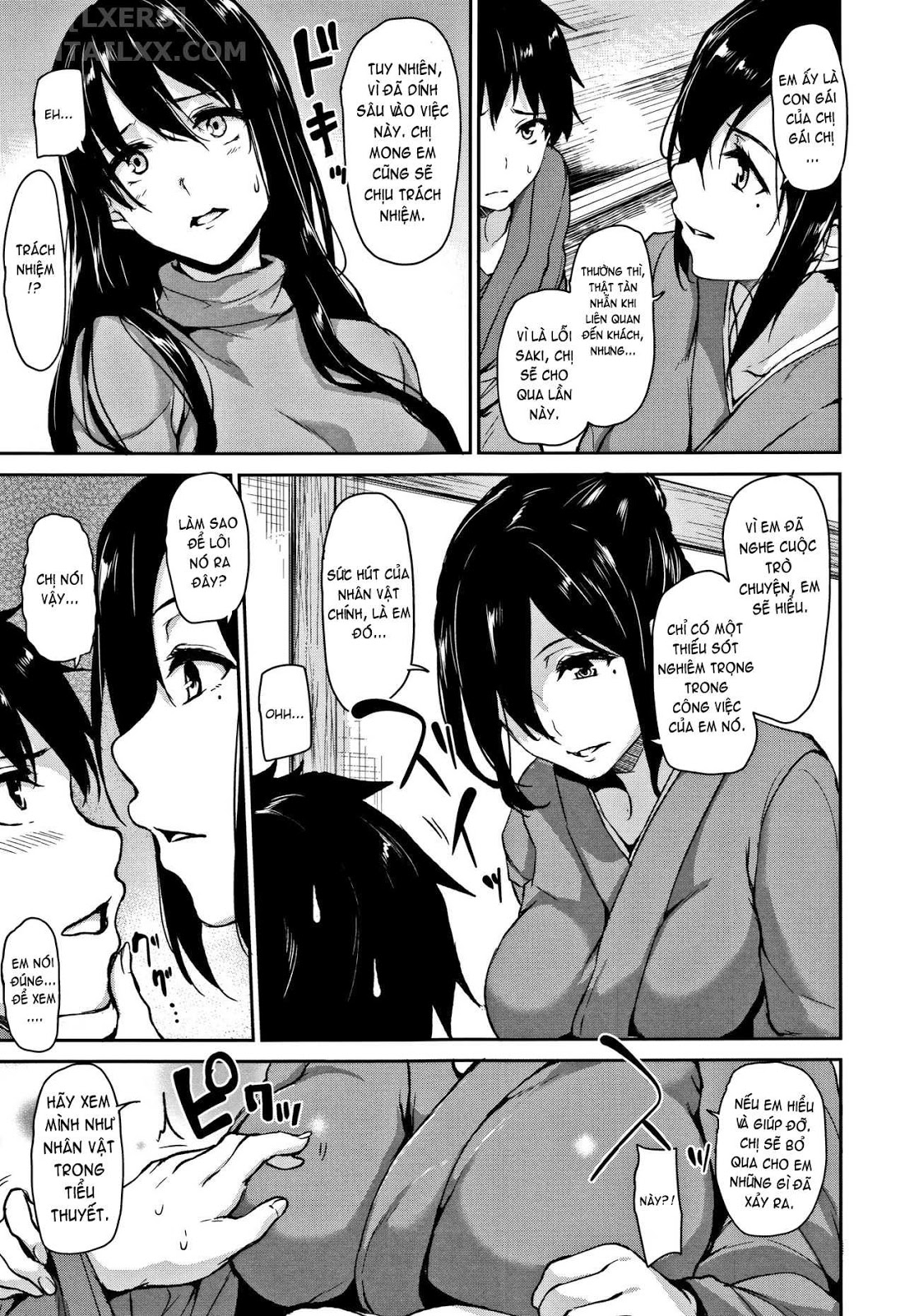 Đọc truyện hentai Yukemuri Harem Monogatari - Chap 4