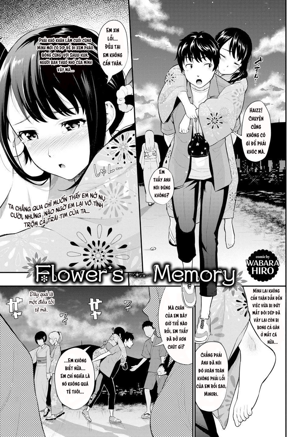 Đọc truyện hentai Flower’s Memory - Oneshot