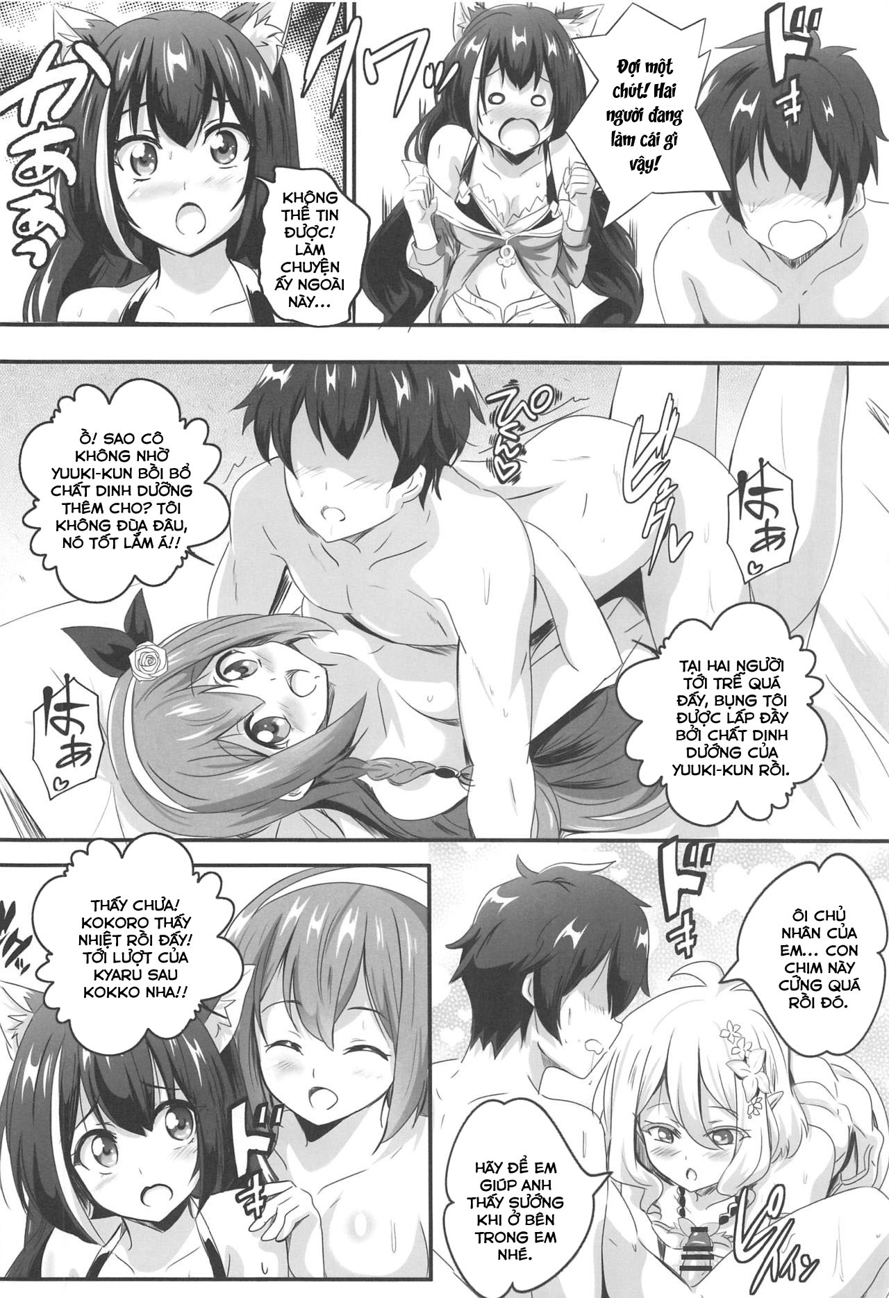 Đọc truyện hentai Secret Vacation (Princess Connect! Re:Dive) - Oneshot