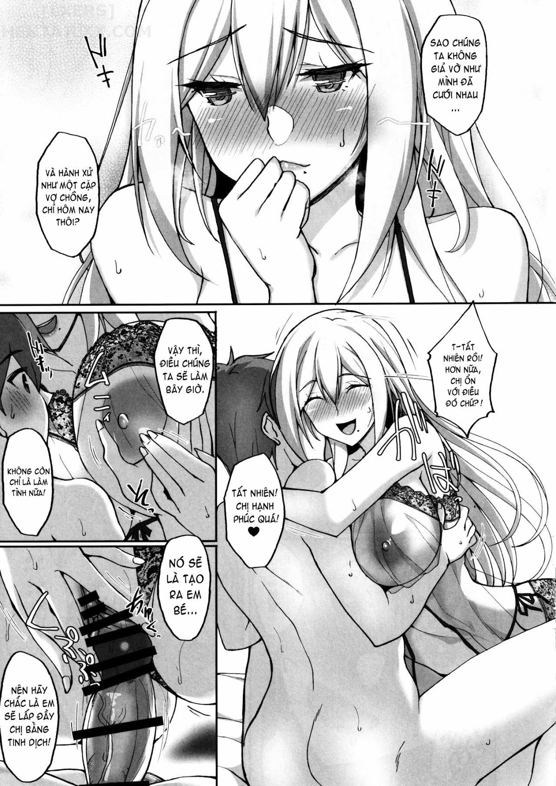 Đọc truyện hentai Ecchi Na Onee-San Wa, Suki Desu Ka? - Chap 2 - Có che | [END]