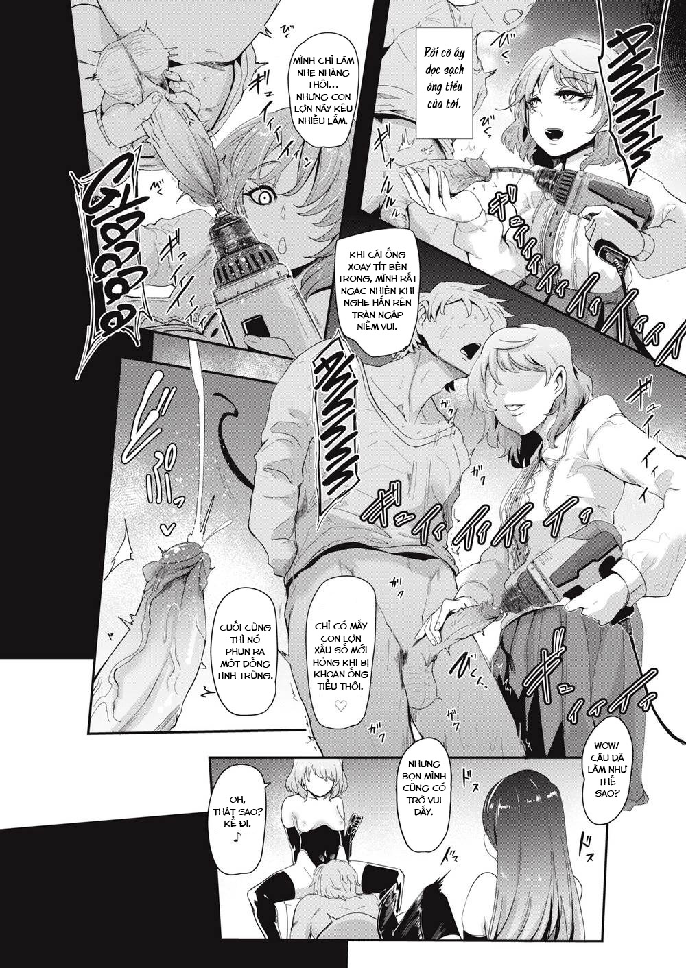 Đọc truyện hentai Double Lesson - Oneshot