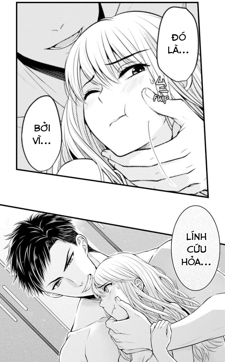 Đọc truyện hentai Ngọn lửa trong tầm tay - Chapter 3: Vượt giới hạn