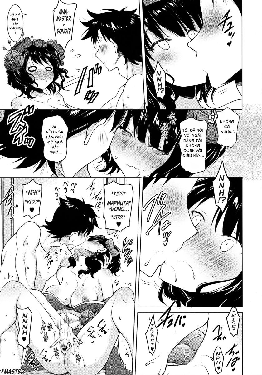 Đọc truyện hentai Hokusai-Chan Ga Okuchi De Teinei Ni Tannen Ni Nando Mo Nuite Kurete Kara No Honban - Oneshot