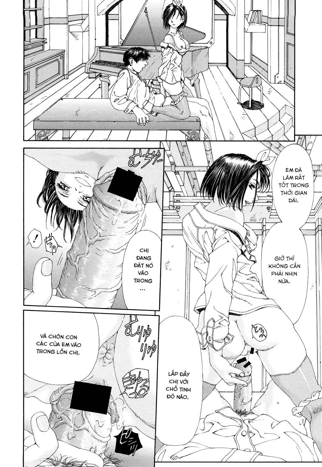 Đọc truyện hentai Stringendo - Chap 2 Tiếp tục bú