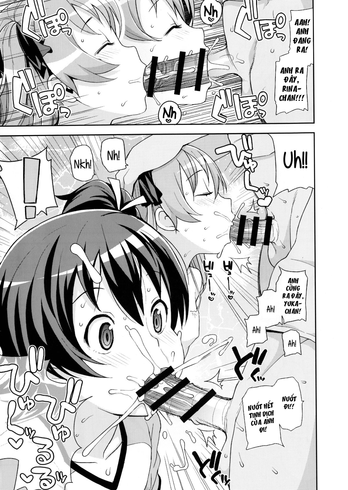 Đọc truyện hentai Đụ tập thể 2 bé loli bắn phụt phụt - Oneshot