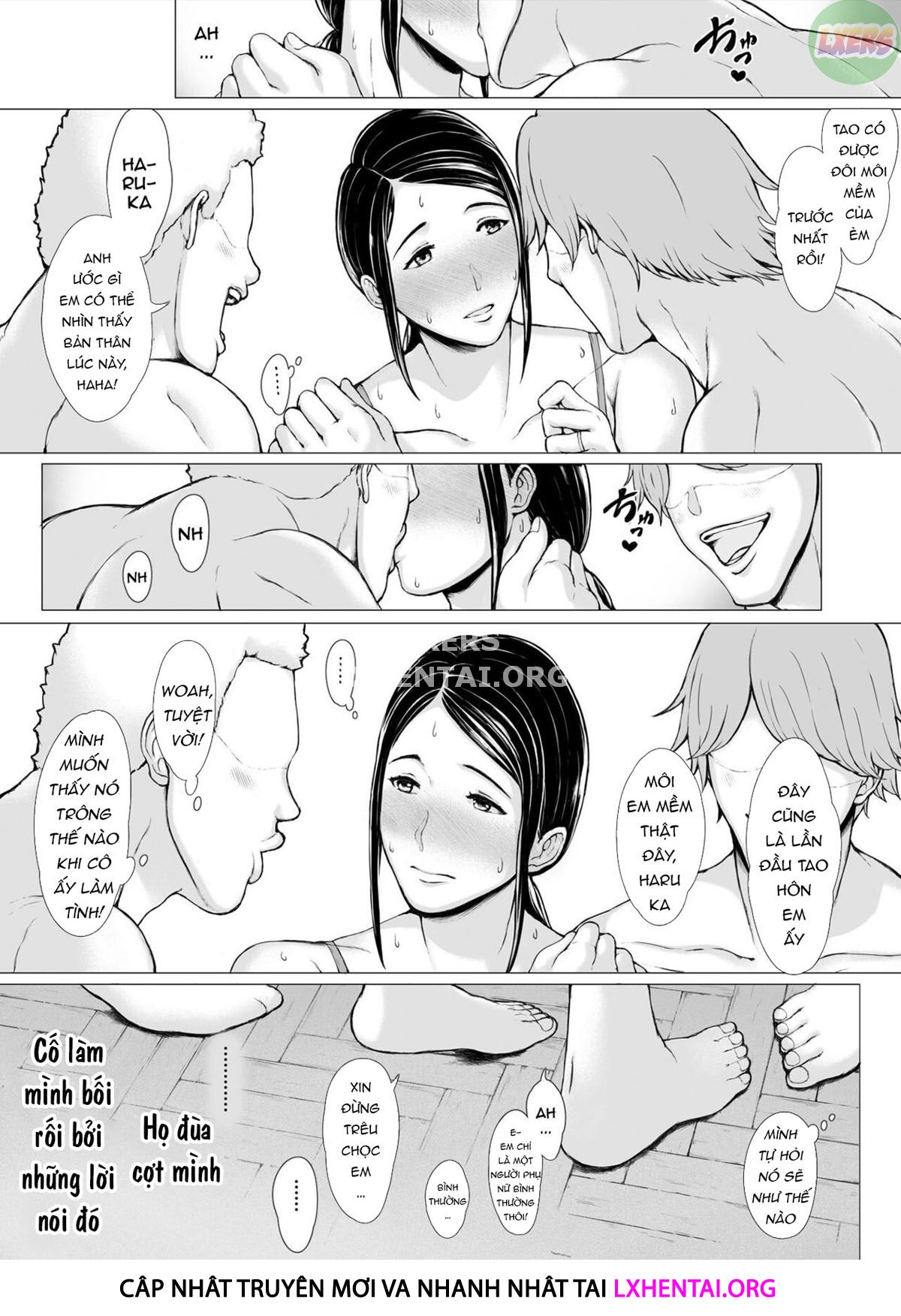 Đọc truyện hentai Hahagui Ottori Okaasan ga Toshishita Yarichin ni Nerawareru Toki - Chap 3A