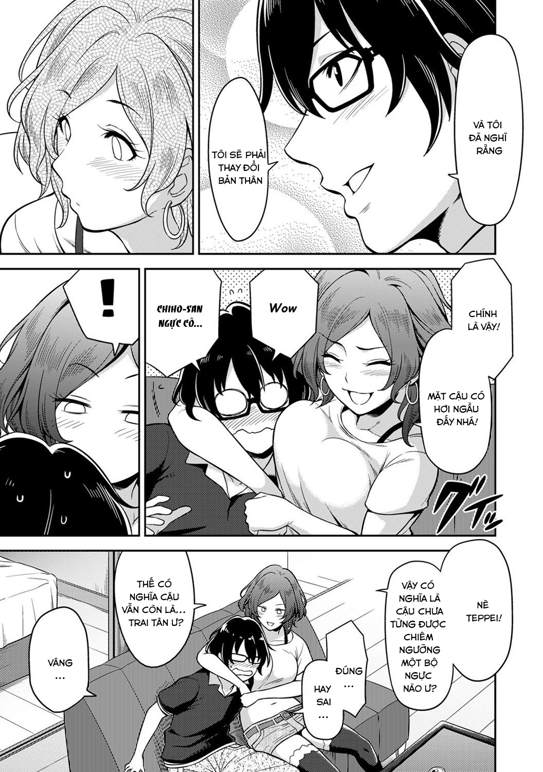 Đọc truyện hentai Minpaku Batting!? ~Mainichi Bijou to Yukizuri Ecchi~ - Chap 1