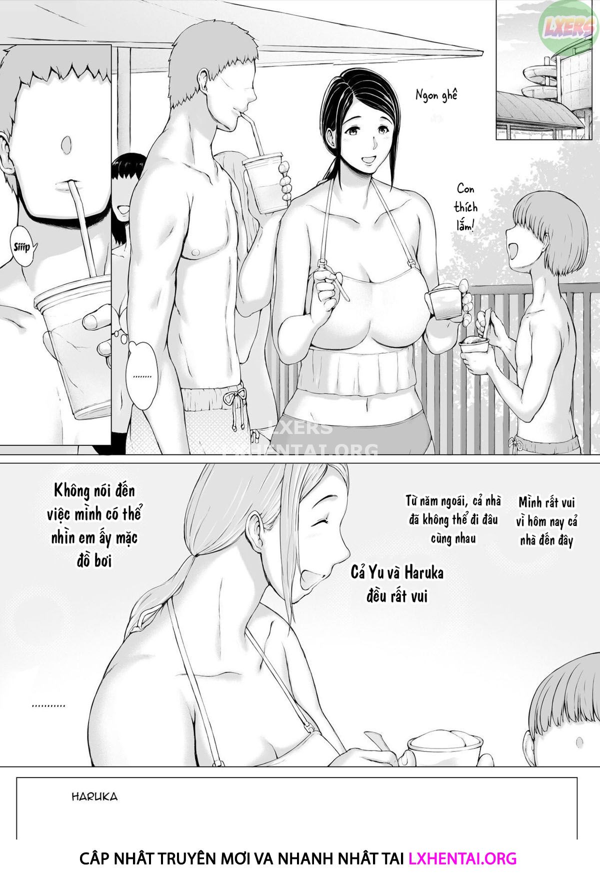 Đọc truyện hentai Hahagui Ottori Okaasan ga Toshishita Yarichin ni Nerawareru Toki - Chap 3C | END