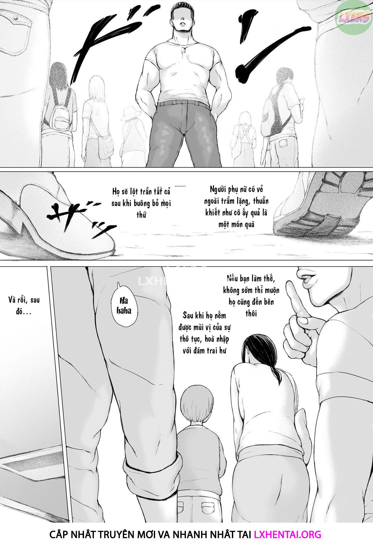 Đọc truyện hentai Hahagui Ottori Okaasan ga Toshishita Yarichin ni Nerawareru Toki - Chap 3C | END