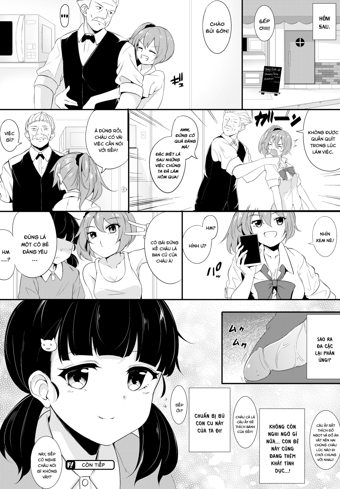 Đọc truyện hentai Bị Ép Phải Ra Tại Tiệm Đồ Ngọt Cuối Phố - Chap 1