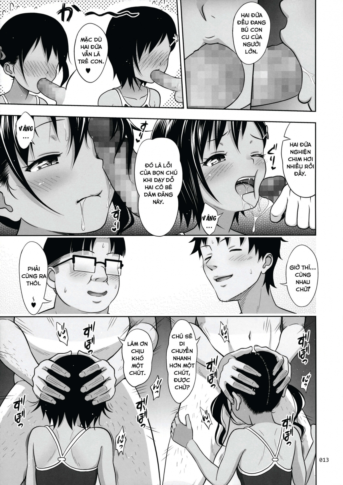 Đọc truyện hentai Meikko na Syoujo no Ehon - Chapter 6.5 [Thác loạn FourSome]