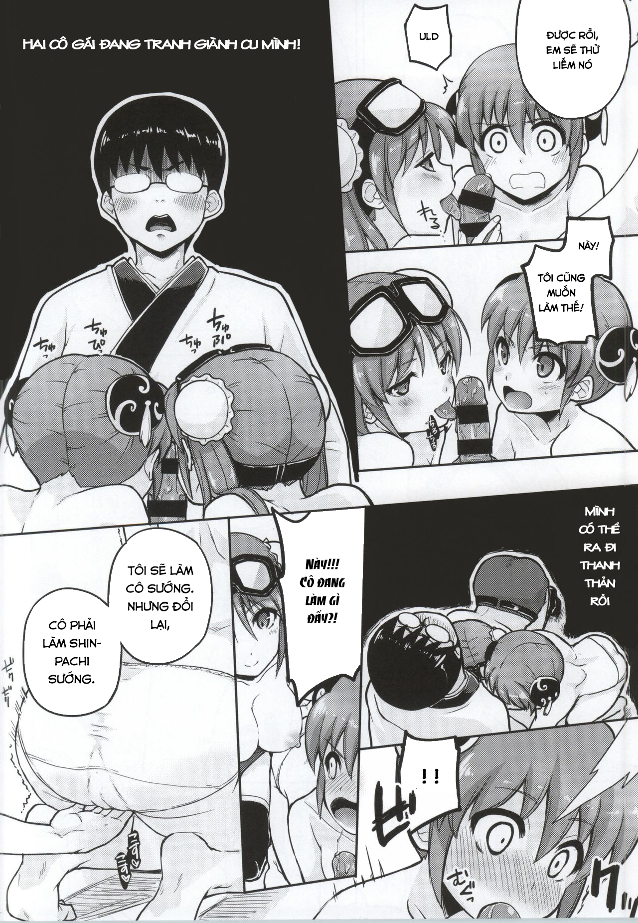 Đọc truyện hentai Yorozuya 4P - Oneshot