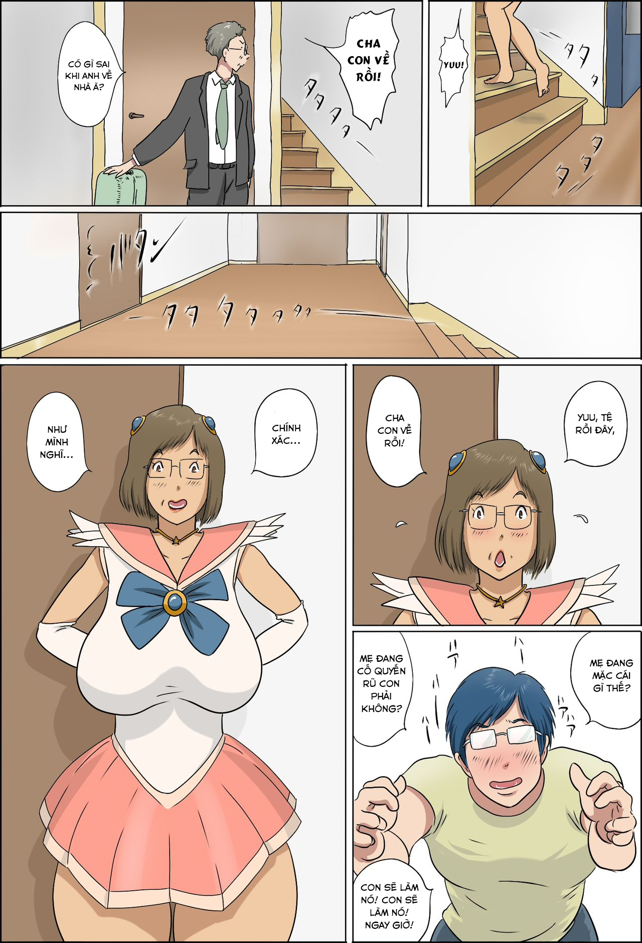 Đọc truyện hentai Haha To Musuko No Kazoku Seikatsu - Chap 3