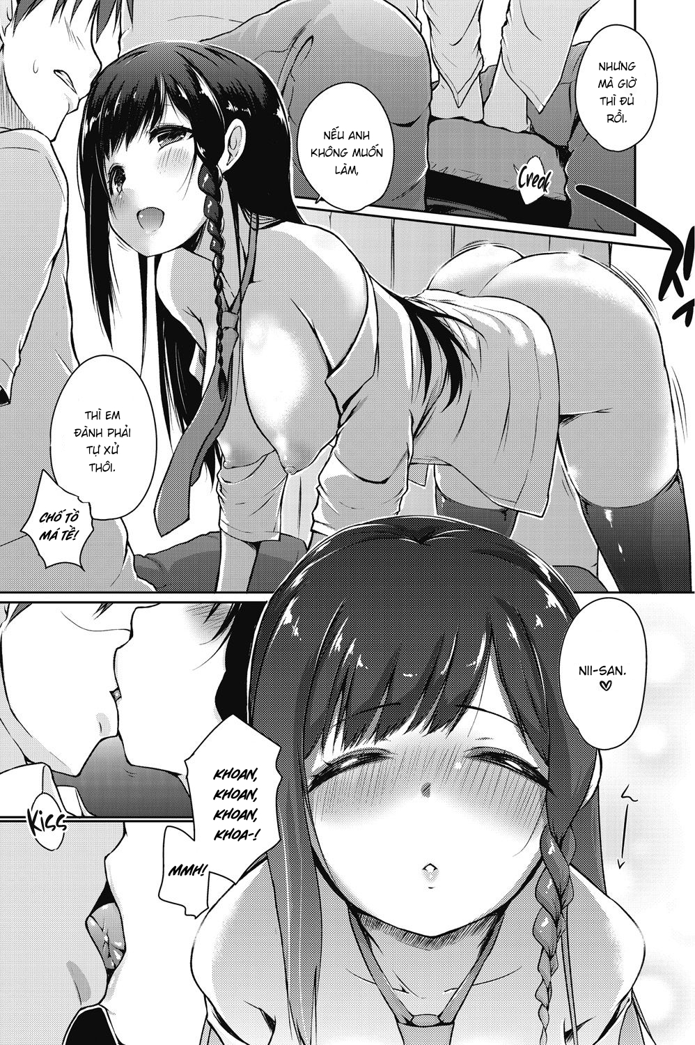 Đọc truyện hentai Hậu Quả Khi Dạy Em Gái Sai Cách - Oneshot